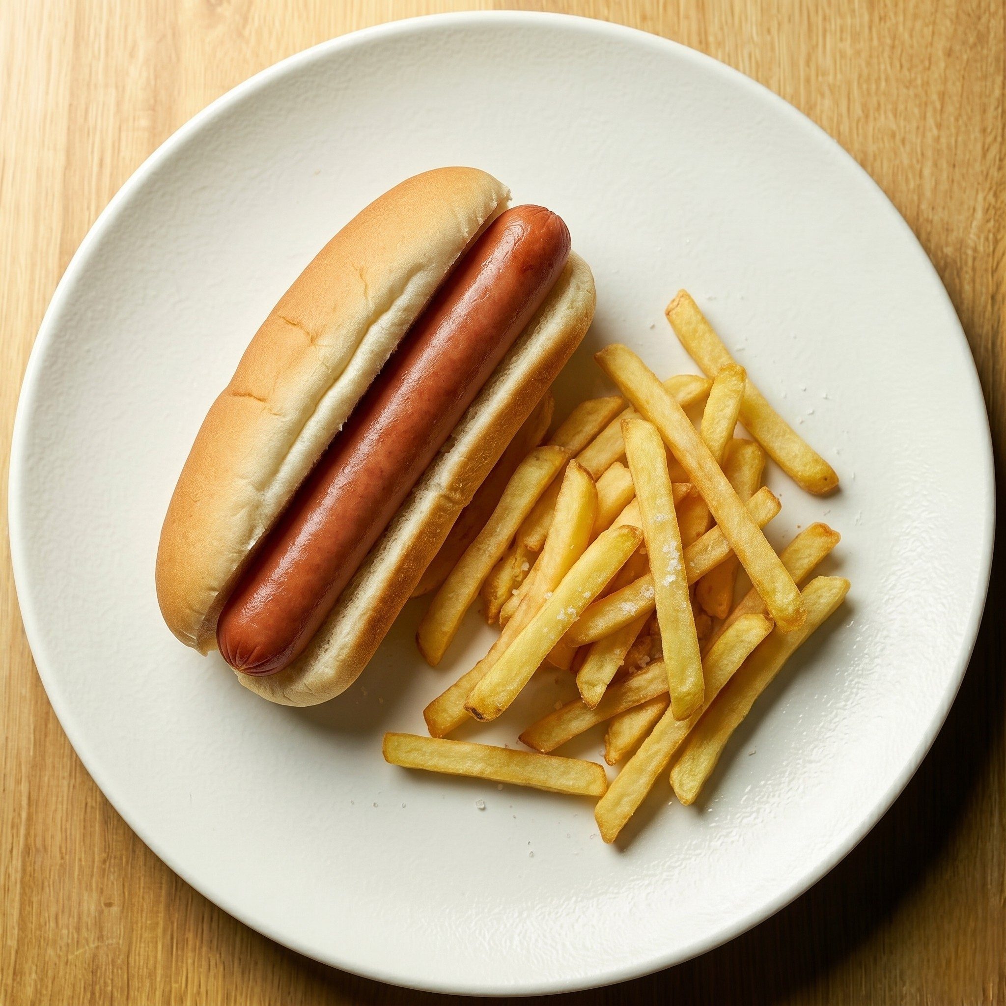 Kids' Hot Dog and Fries.