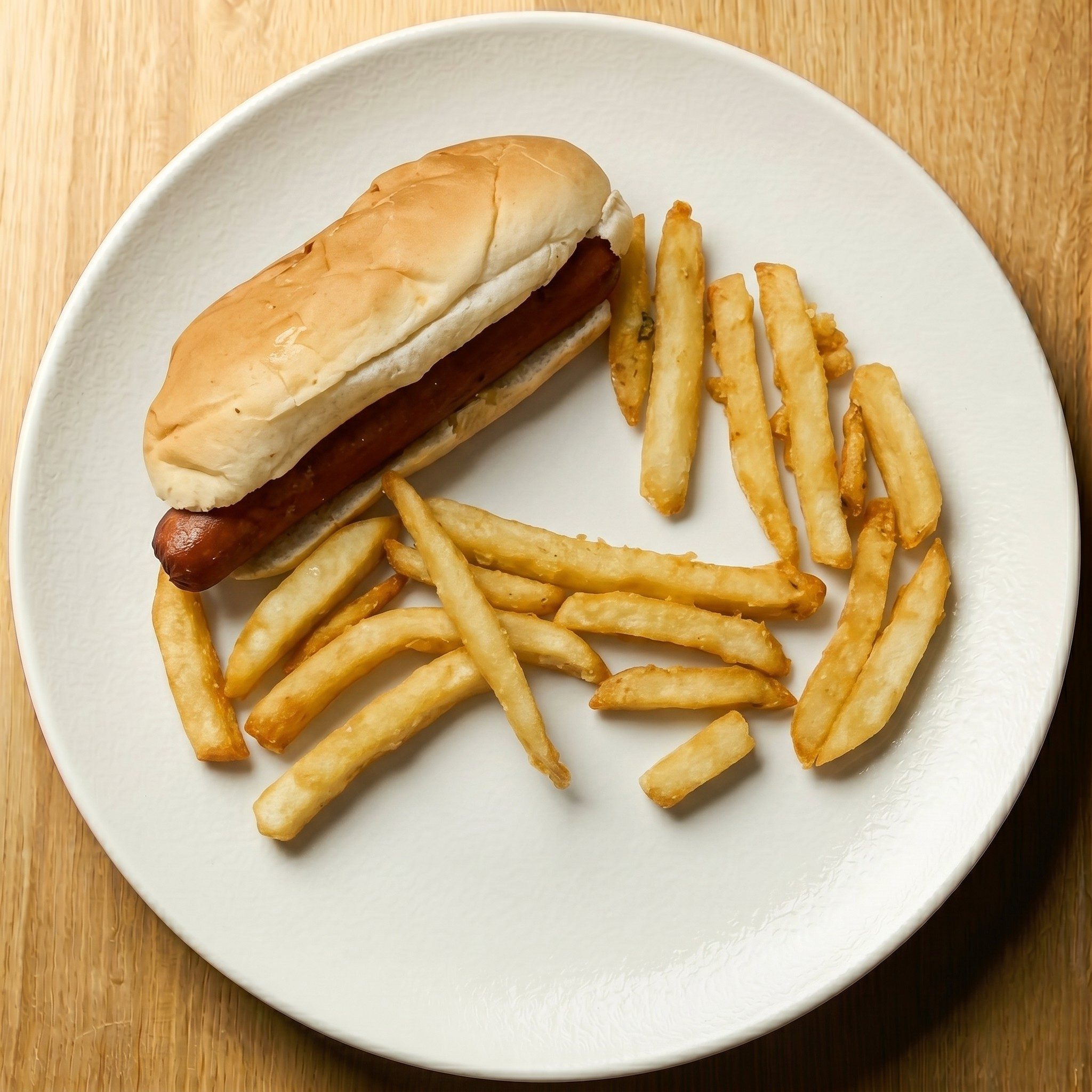Kids' Hot Dog and Fries.