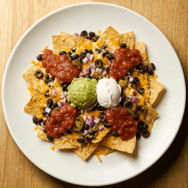 Veggie Nachos.
