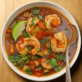 Caldo de Camarón