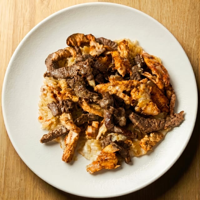 Pollo Colores Mix (Chicken & Steak).