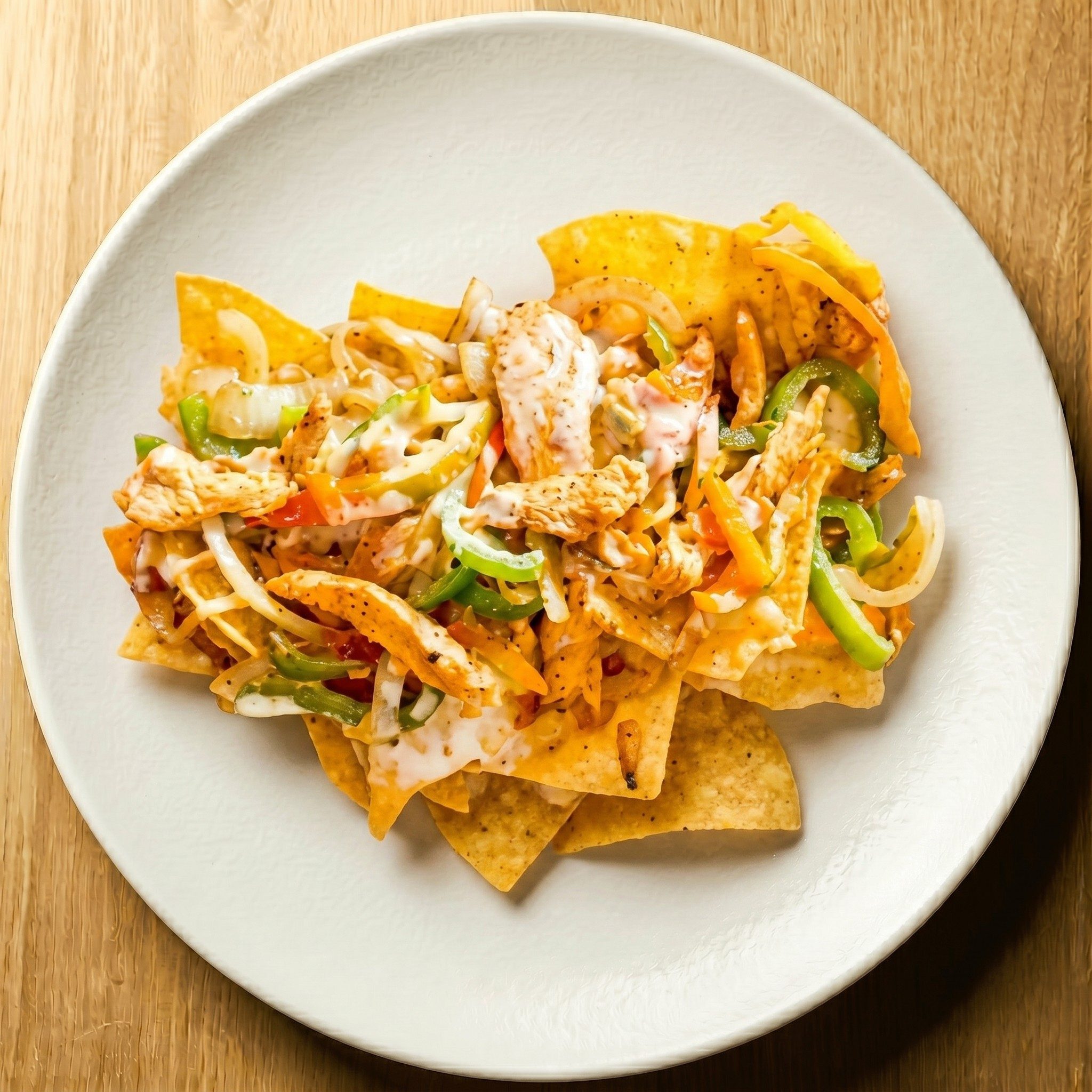 Chicken Nachos.