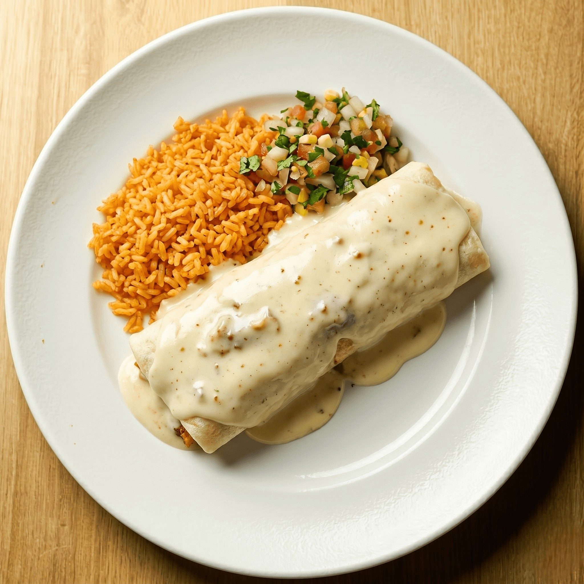 Burrito De Chile Colorado.