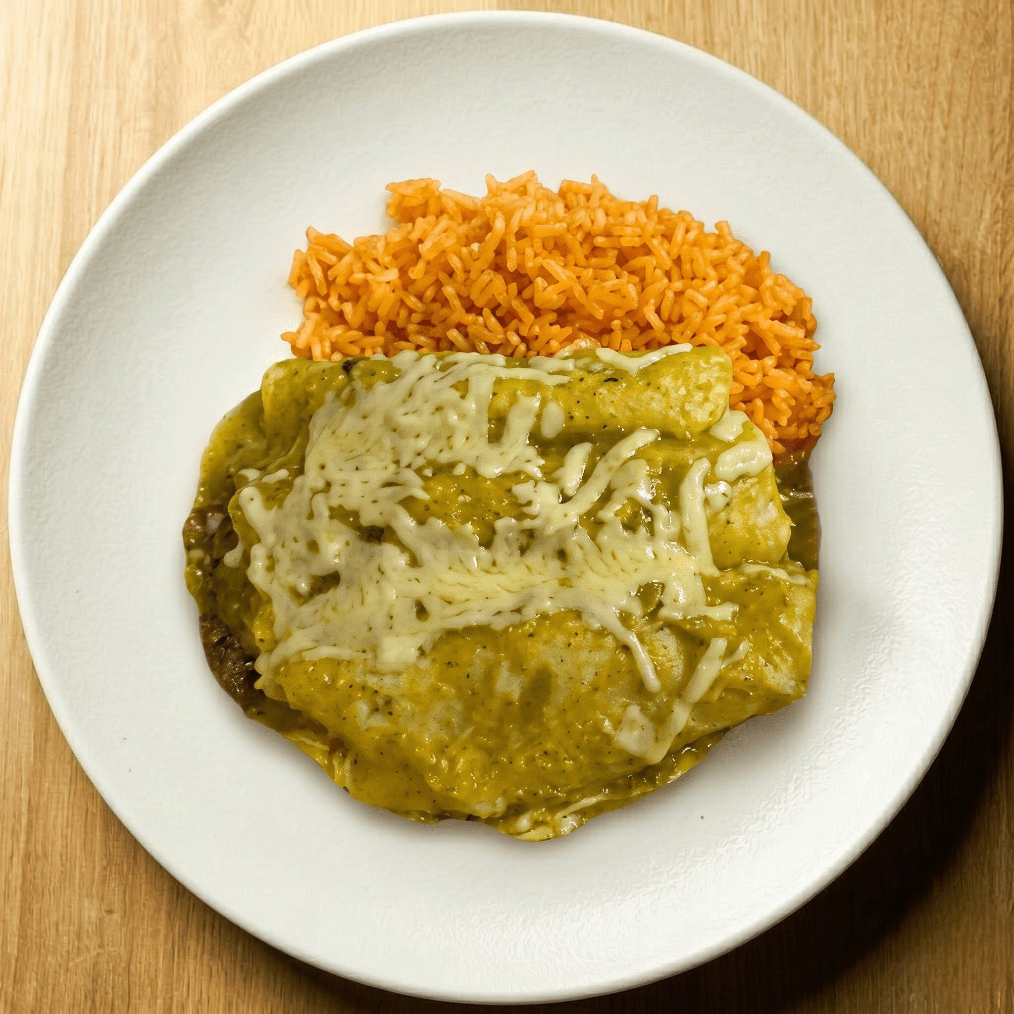 Enchiladas Verdes.