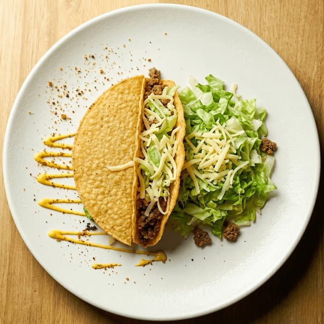 Ground Beef Taco.