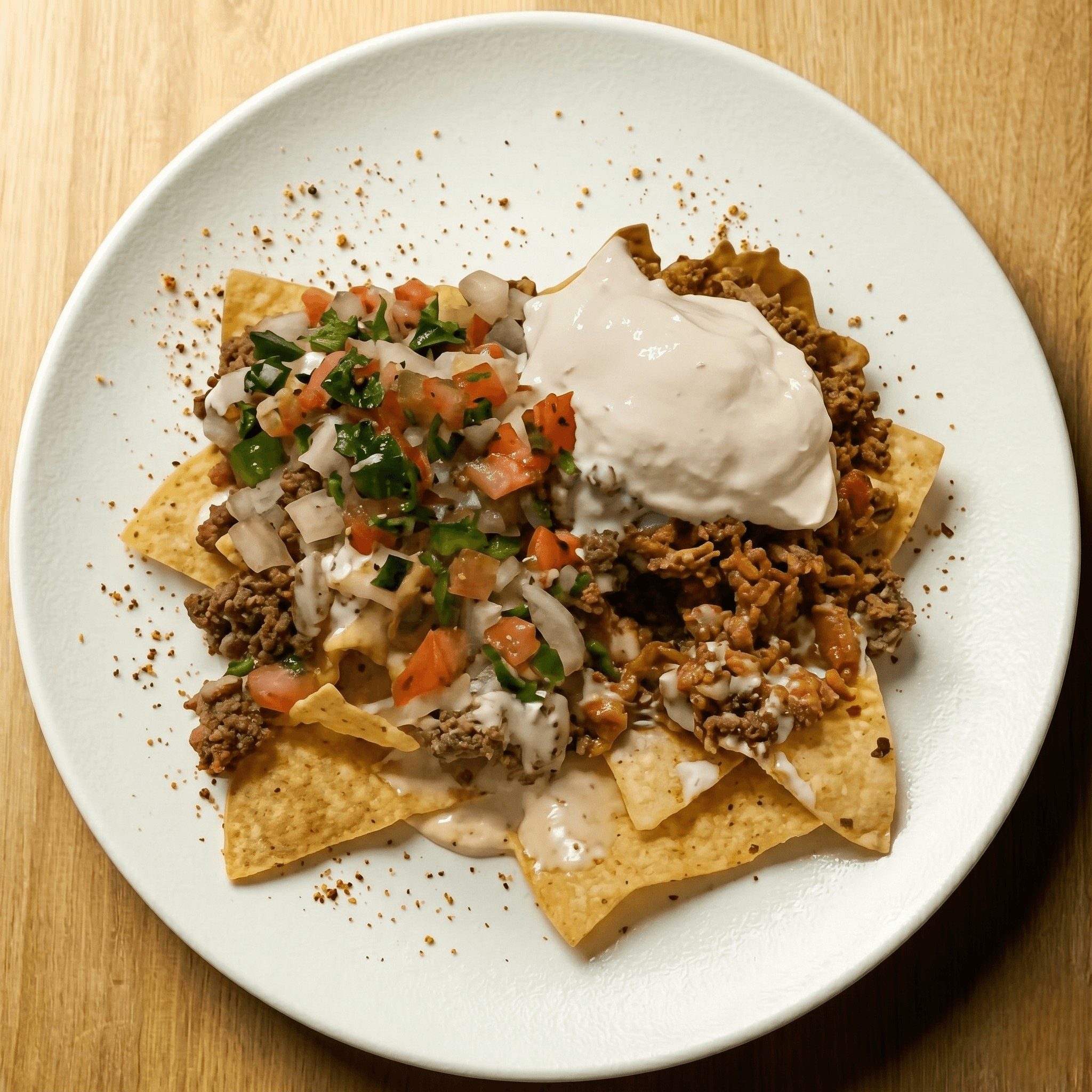Nachos Choricarne.