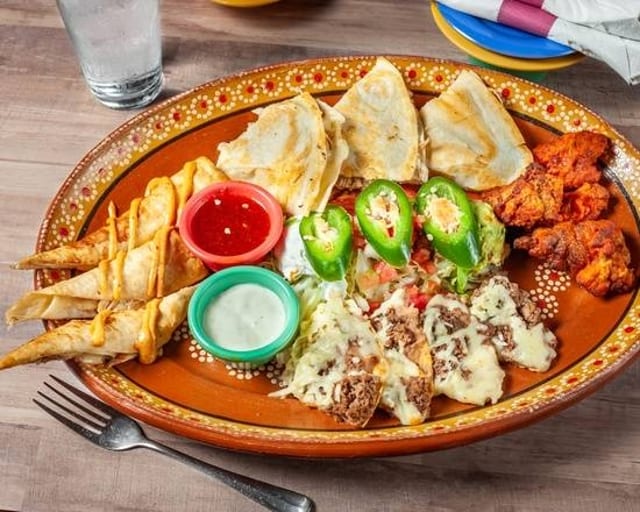 Fresh Mex Sampler.