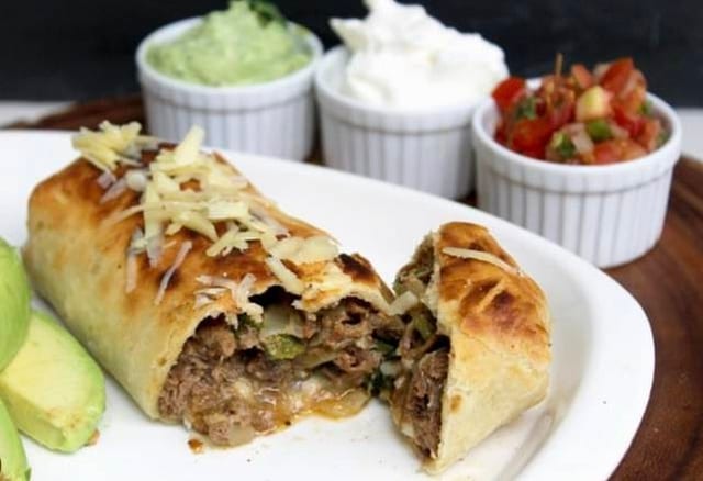 Chimichanga Grilled Steak.