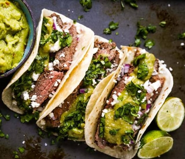 Grilled Steak Taco.