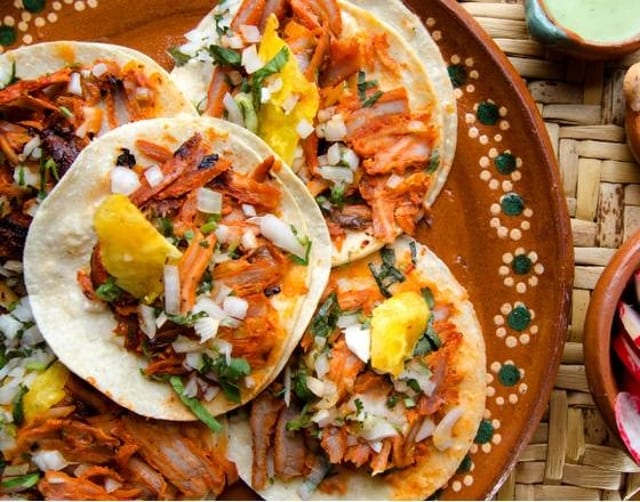 Tacos Al Pastor.