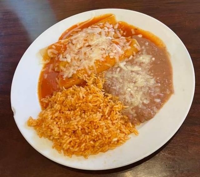 Enchiladas Rancheras.